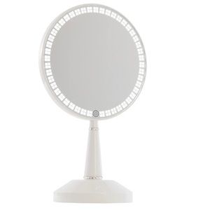 IMPRESSIONS VANITY BIJOU LED HAND MIRROR WITH CHARGING STAND